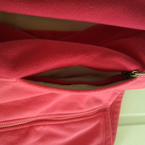 North Face Pink ladies fleece jacket Size M - Picture 2 of 6